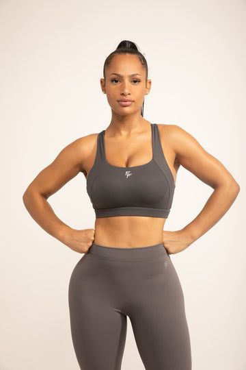 FlexFit TotalSupport Sports Bra - Grey