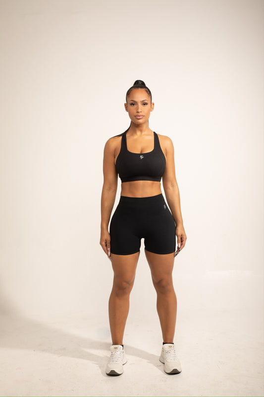 FlexFit Booty Enhancer Shorts - Black