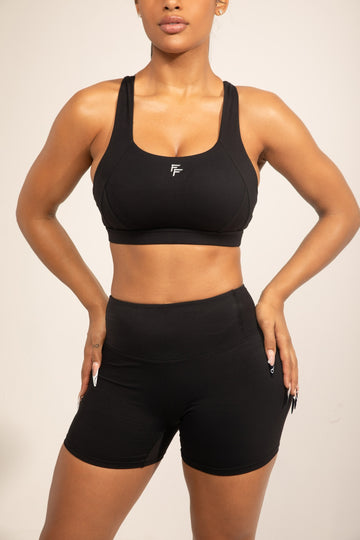 FlexFit TotalSupport Sports Bra - Black